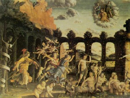 Andrea Mantegna Triumph of the Virtues china oil painting image